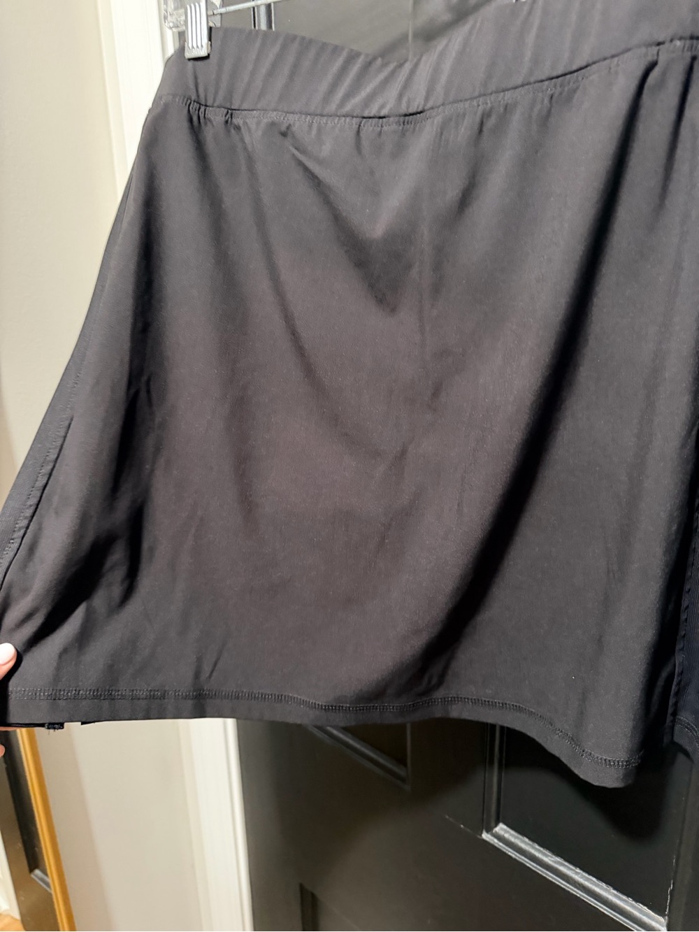 Talbots Black Athletic Skort